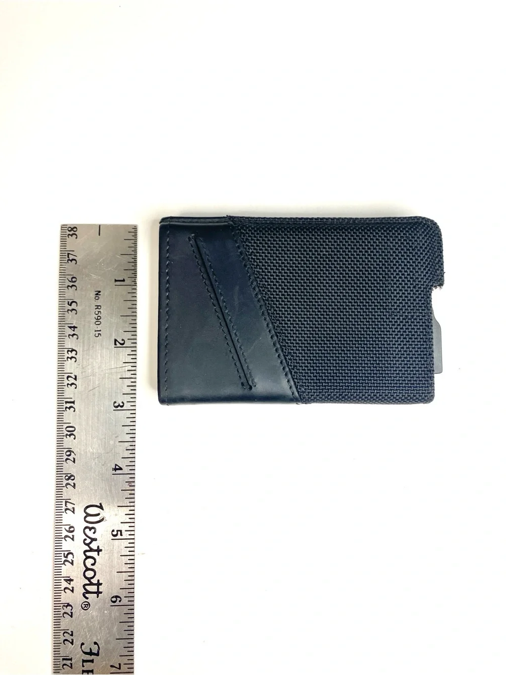 Fidelo Men’s RFID Blocking Slim Wallet w/Sliding Pop-Up Design in Black